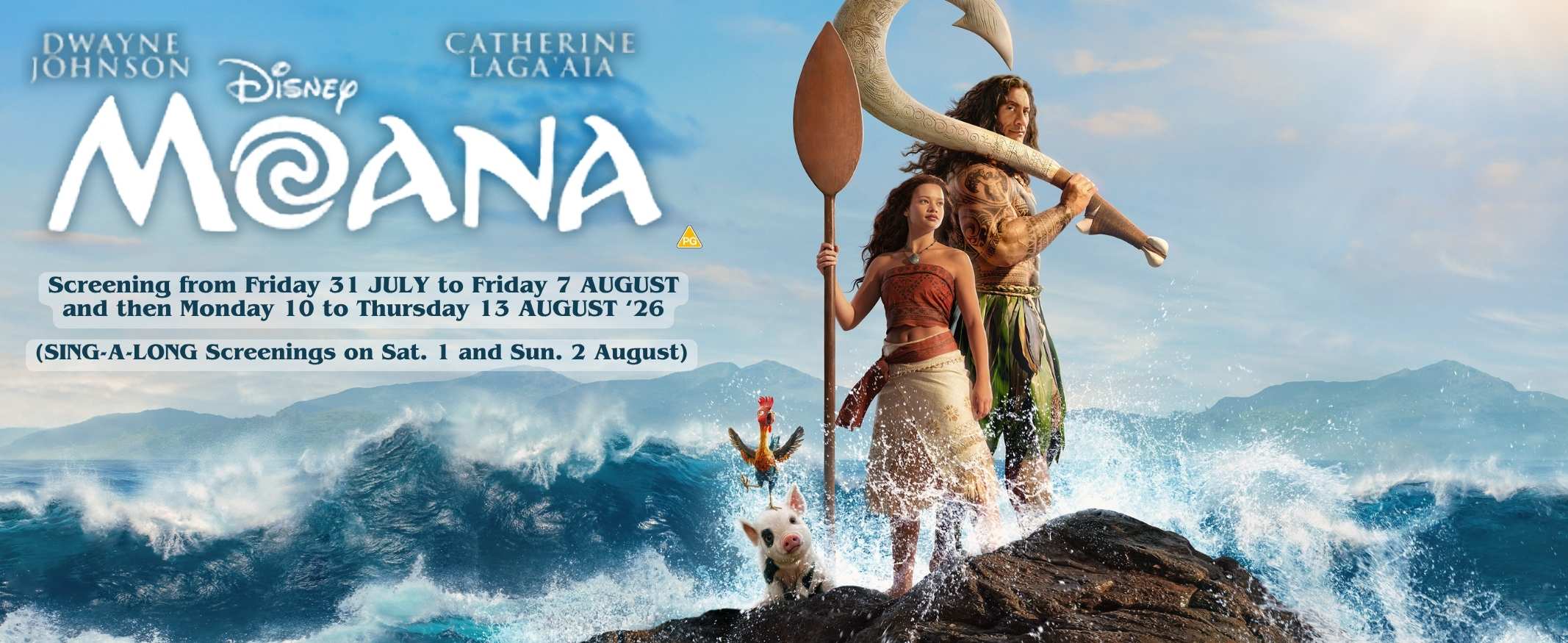Moana - Live Action (PG)